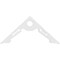 Ekena Millwork Pitch Cena Architectural Grade PVC Gable Pediment, 36"W x 16 1/2"H x 1"P (11/12) GPP036X017X100CEN - alternate 5